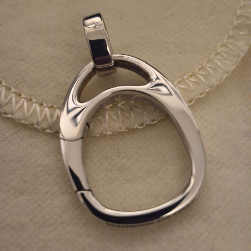 RETIRED James Avery Charm Holder Pendant 9.25